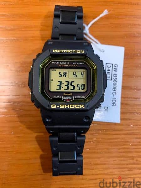 G SHOCK WATCH GW-B5600BC-1ER BLACK GOLD 2