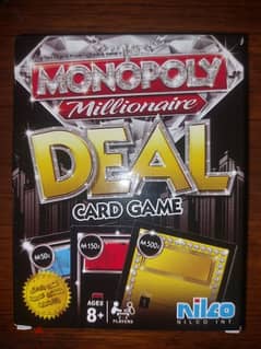 MONOPOLY Millionaire DEAL Card Game
