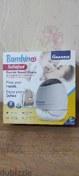 Electric breast pump from granzia