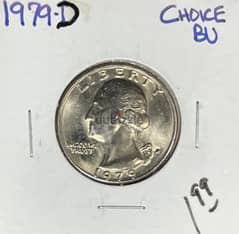 ربع دولار$ أمريكي1979