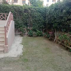 apartment  118m with garden for sale at el rehab  new cairo