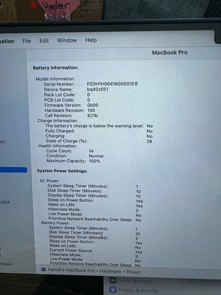 Macbook Pro M3 Pro 512 SSD 18GB RAM 14 Cycle! 0