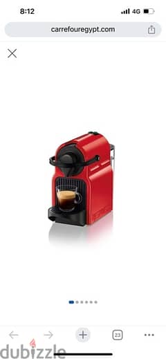 nespresso inissia coffee machine