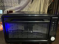 kumtel electric oven جديد بضمان سنه