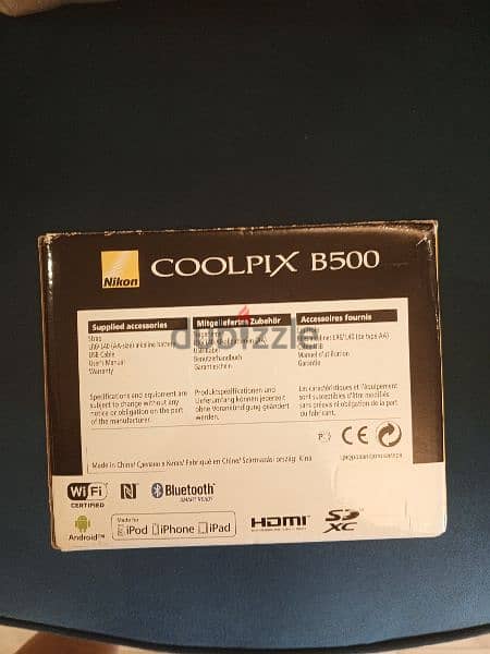 Camera Nikon Coolpix B500 40x Optical Wireless Bluetooth WiFi NFC 2