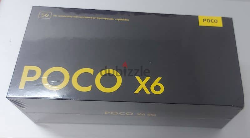 شاومى بوكو X6 جيل خامس Xiaomi poco X6 5G White 12G Ram 256G Rom 1