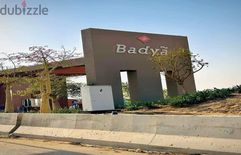 للبيع شقة متشطبة استلام فوري في قلب اكتوبر كمبوند بادية بالم هيلز  Badya Palm Hills 1