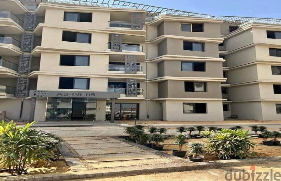 For sale, a finished apartment with immediate receipt in the heart of October, Badya Palm Hills Compound 4