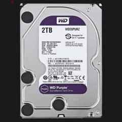 Wd Purple 2Tb Internal Desktop Hard Disk