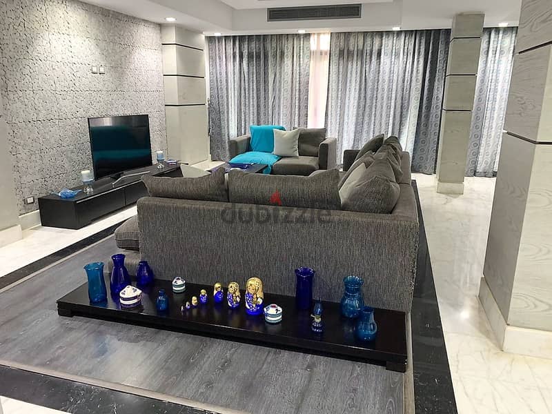 VGK - Villa for rent in VGK in New Cairo Very premium furnished villa فيلا للإيجار في بالم هيلز قطامية 6