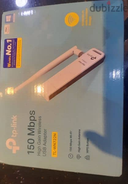 محول شبكة لاسلكي tp link  150 mbps 4