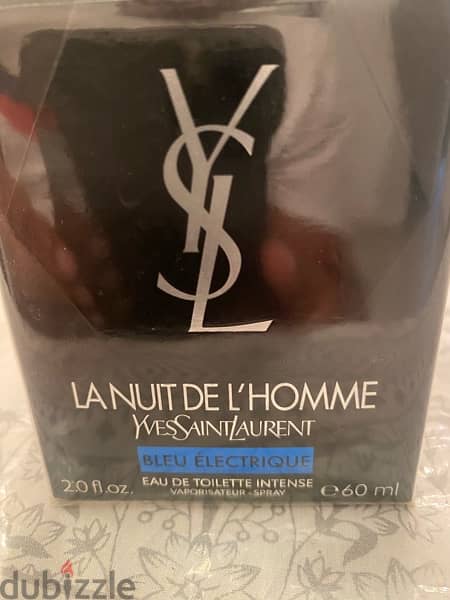 yves saint laurent la nuit de l’homme blue electriq 0