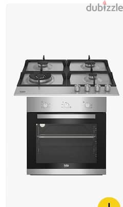 new Beko built in gas oven 60cm and new cooker 60cm 0