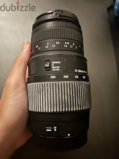 Sigma 70-300mm f/4-5.6 DG Macro Telephoto Zoom Lens for Canon SLR Came 0