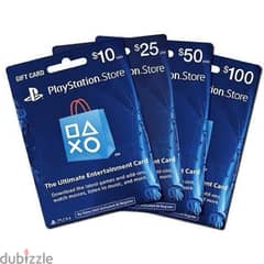 3x 10$ us psn giftcards