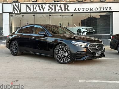 E200 AMG  2024 balck x brown . . zeroo