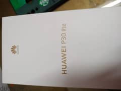 موبايل Huawei p30 lite باللون الأبيض 0