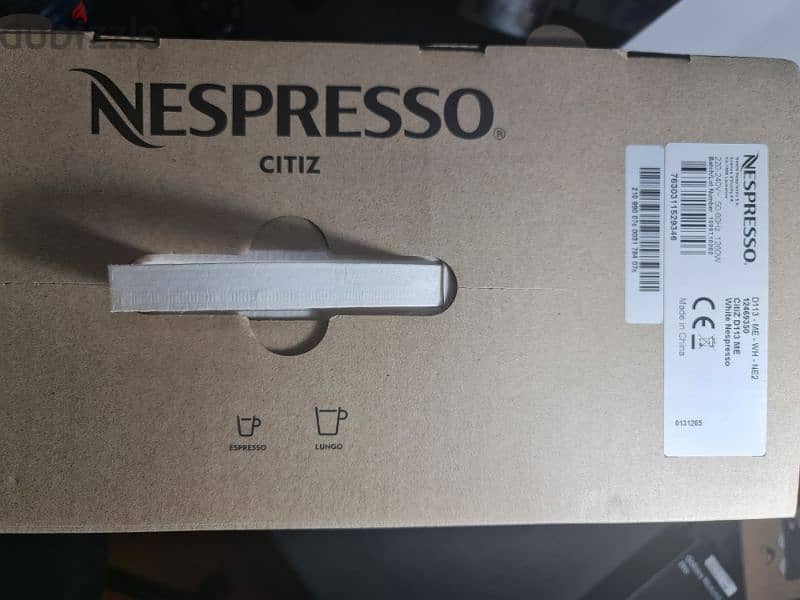 Nespresso CitiZ - coffee machine 1