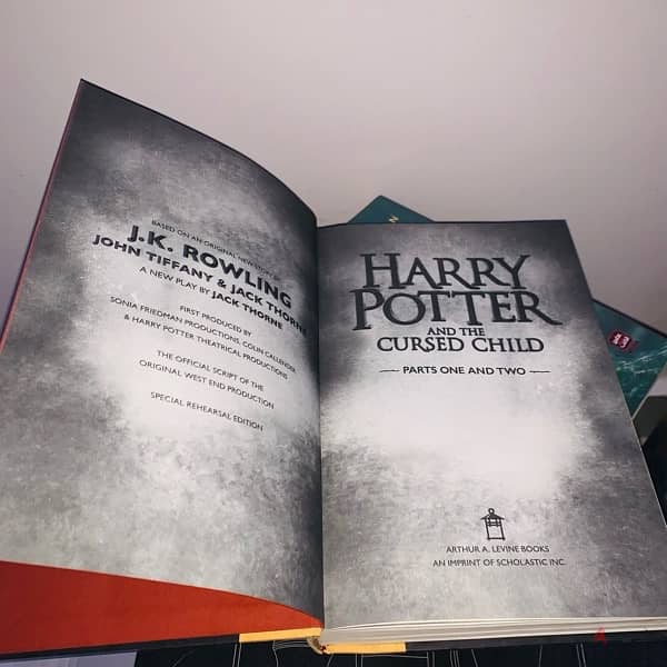 Harry Potter and the cursed child , part one and special edition 0