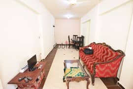 Furnished apartment for rent - Montazah Flowers Compound (Mandara) - area 105 full meters