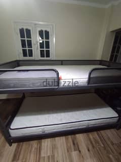 سرير اطفال معدن دورين ايكيا اصلى IKEA Double Metal Bunk Bed