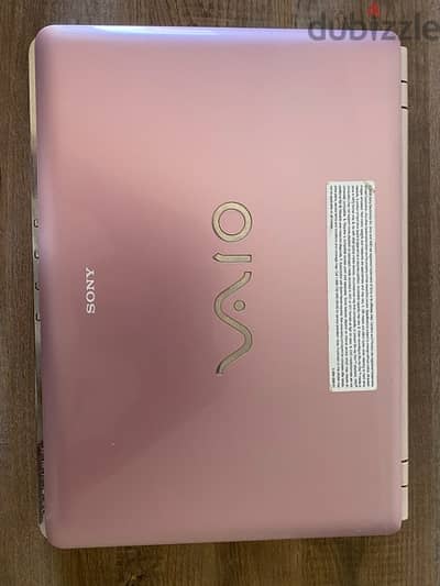 Laptop Pink Sony VIAO Good Condition لبتوب