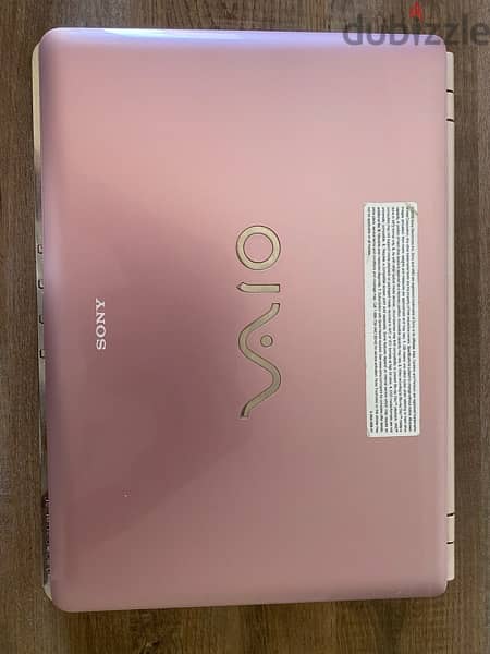 Laptop Pink Sony VIAO Good Condition لبتوب 0