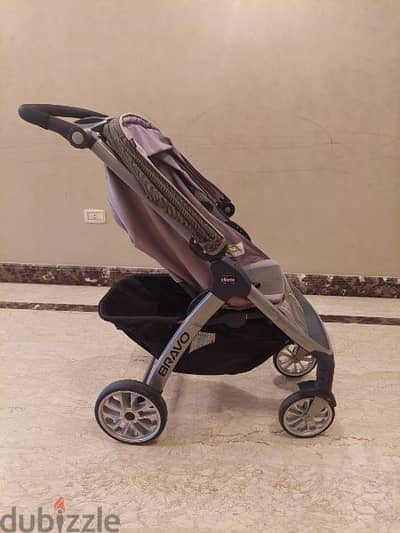 Original Chicco stroller with car seat ( Trio Travel System - Bravo)