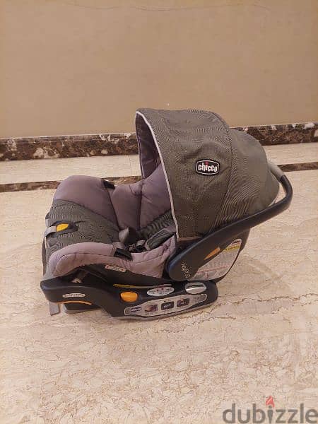 Original Chicco stroller with car seat ( Trio Travel System - Bravo) 3