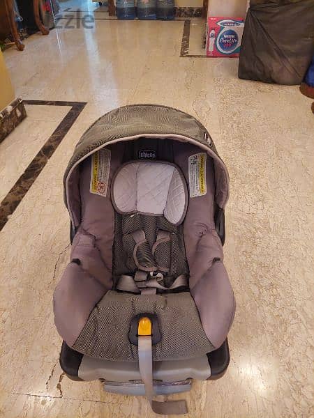 Original Chicco stroller with car seat ( Trio Travel System - Bravo) 4