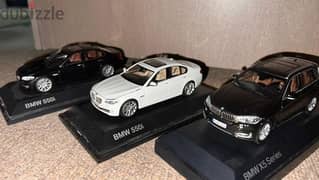 Premium BMW AG 550i 1:43 Miniature White metal frame 0