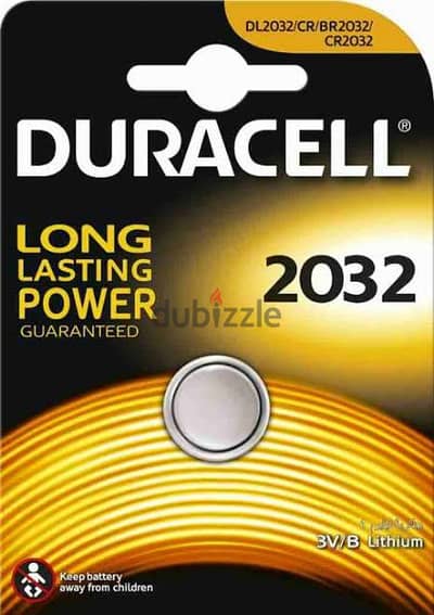 Original battery Panasonic & Duracell