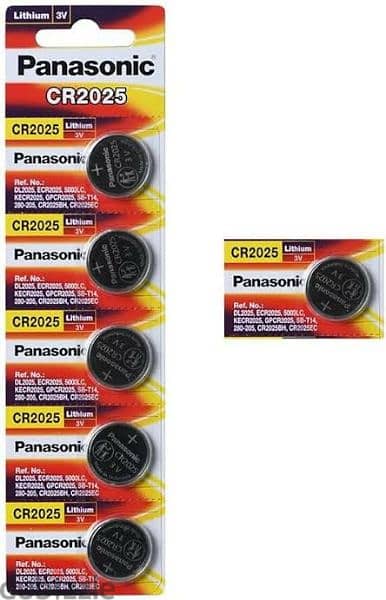 Original battery Panasonic & Duracell 1