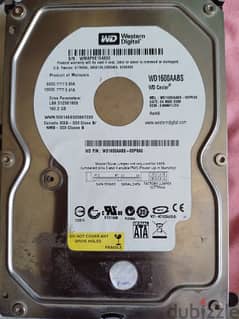 hard WD 160 GB (western digital) 0