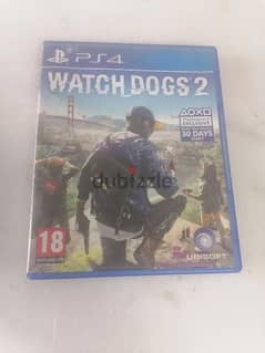 used Horizon zero dawn and watch dogs 2 cd (PS4)