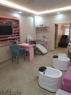 Beauty center 180 m for rent in the most prestigious location in Almaza