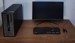 PC and monitor