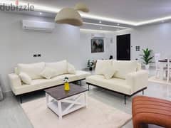 Furnished apartment for rent in Lake View Residence, ultra super luxury finishing
