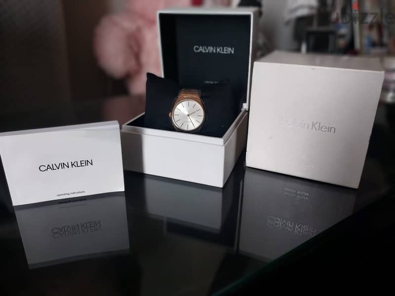 ساعة جديدة  ماركة كلڤين كلاين New Calvin Klein watch for women 1