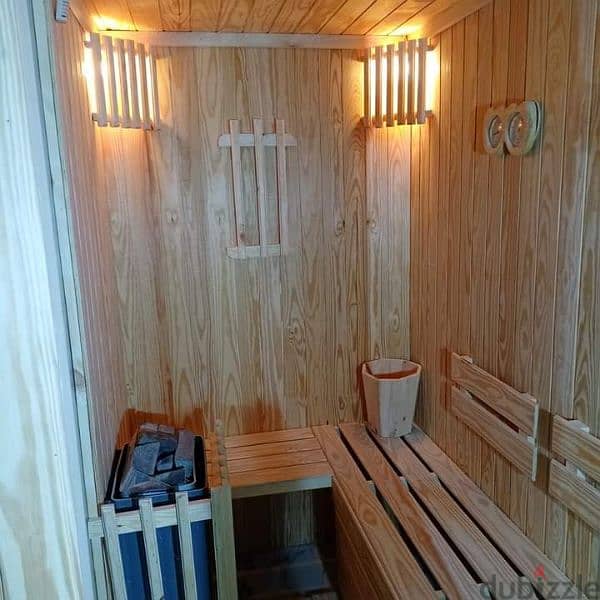 تنفيذ غرف ساونا خشبيه و غرف بخار sauna &steem 1