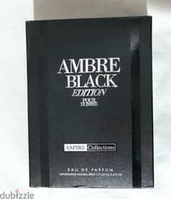 Ambre black edition perfume 0