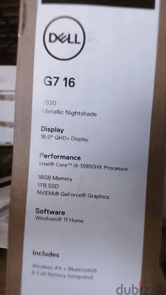 Dell G16 7630 i9