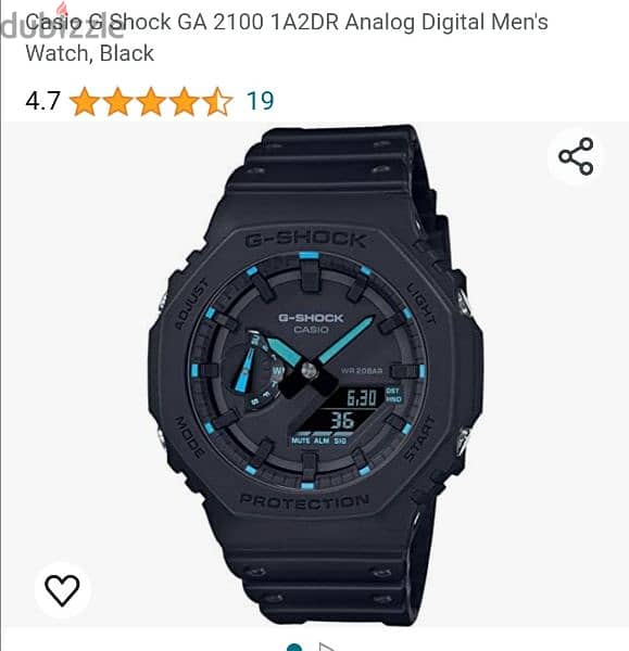 G shock GA 2100 0