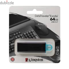 Kingston DataTraveler Exodia 64GB USB 3.2 Flash Drive (DTX/64GBCR)