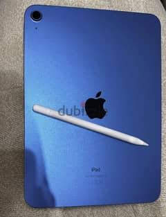 iPad 10th generation 256GB
WiFi only -

Apple USB-C pencil