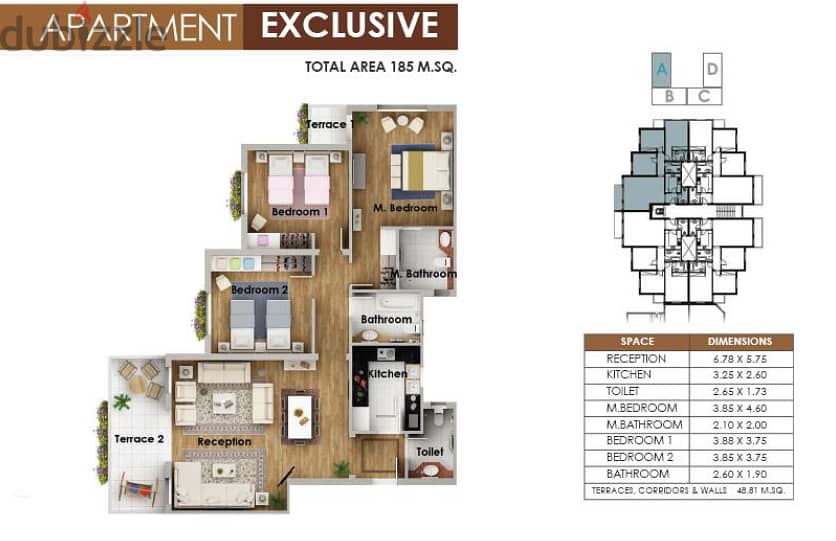 Apartment for sale 185m² in mountain view iCity New Cairo, 5th settlement ماونتن فيو آي سيتي القاهرة الجديدة، التجمع الخامس 8