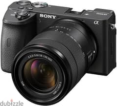Sony Alpha A6600 Mirrorless Camera With 18-135mm Lens