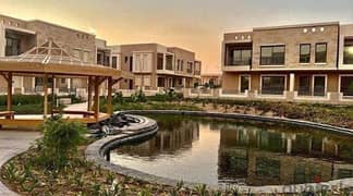 Quatro villa for sale in Taj City Origami Golf Compound - First Settlement