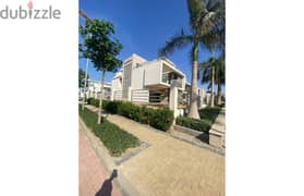 stand alone villa for sale view landscaping and clubhouse semi-finished, ready to move