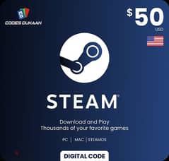 Steam Wallet card 0